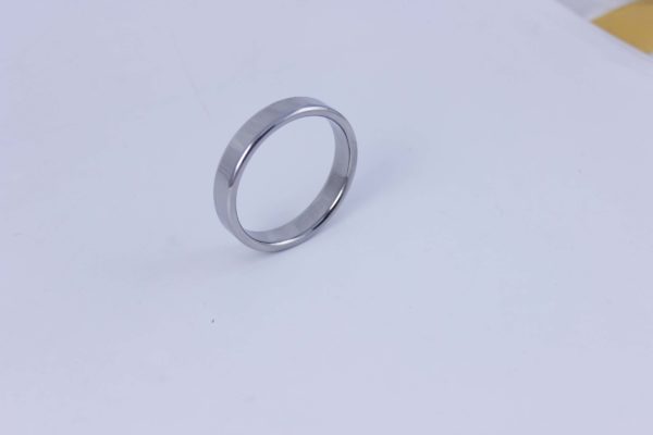 Mr. Thready 50 | Stainless Steel Cock Ring - Thickness 4.5 mm. Heigth 11.6 mm. Ø 50 mm.